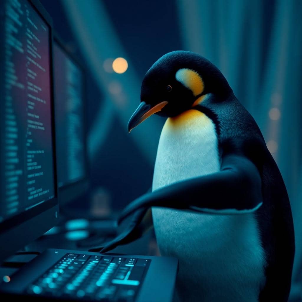 Digital Tux programação